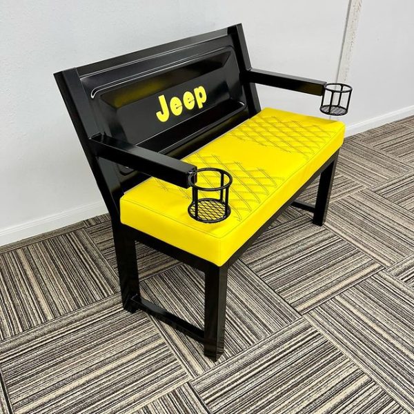 Custom Jeep Bench - Image 2