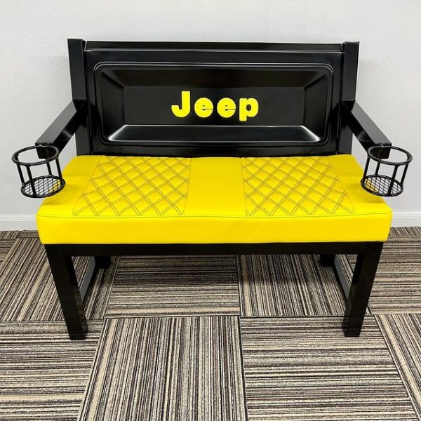 Custom Jeep Bench - Image 4