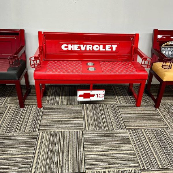 Custom Chevy Bench