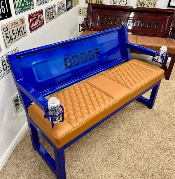 Custom Dodge Bench