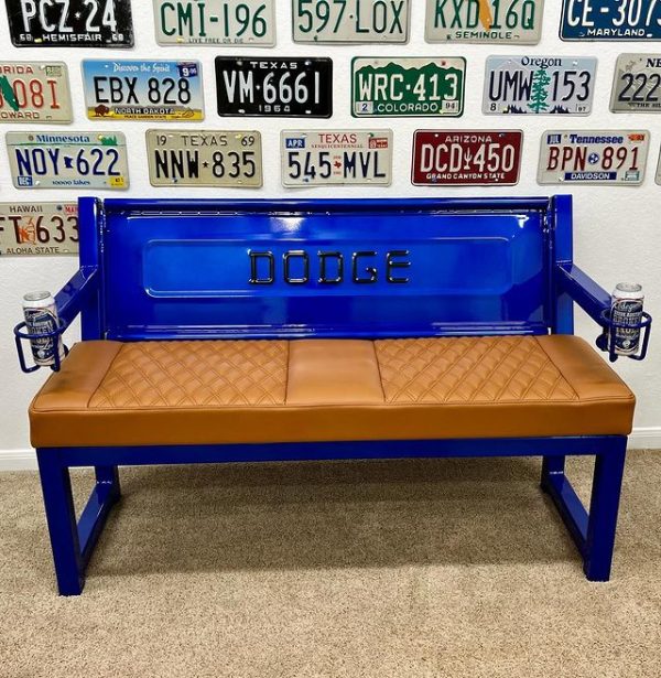 Custom Dodge Bench - Image 8